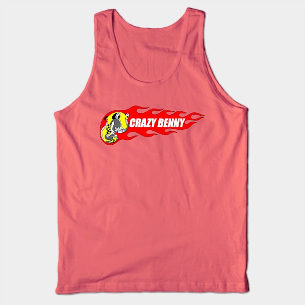 Crazy Benny Tank Top by electricpidgeon